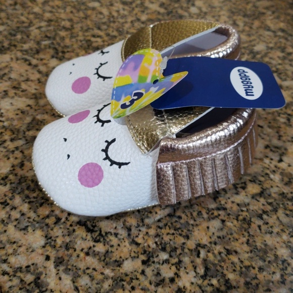 SOLD OUT Unicorn booties 6-9 months - Picture 4 of 4